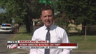 Osage cop car stolen.