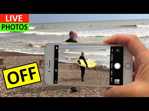 How to turn off Live Photos on iPhone permanently | iPhone Disable Live Photos permanently Video