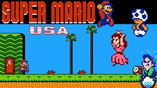 Super Mario USA (Famicom, 1992) — Full Game Session 🍄🏰🎮