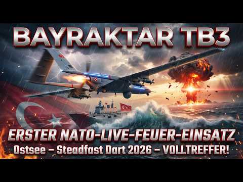 Bayraktar TB3 Bullseye! First NATO Live-Fire from TCG Anadolu – Steadfast Dart 2026