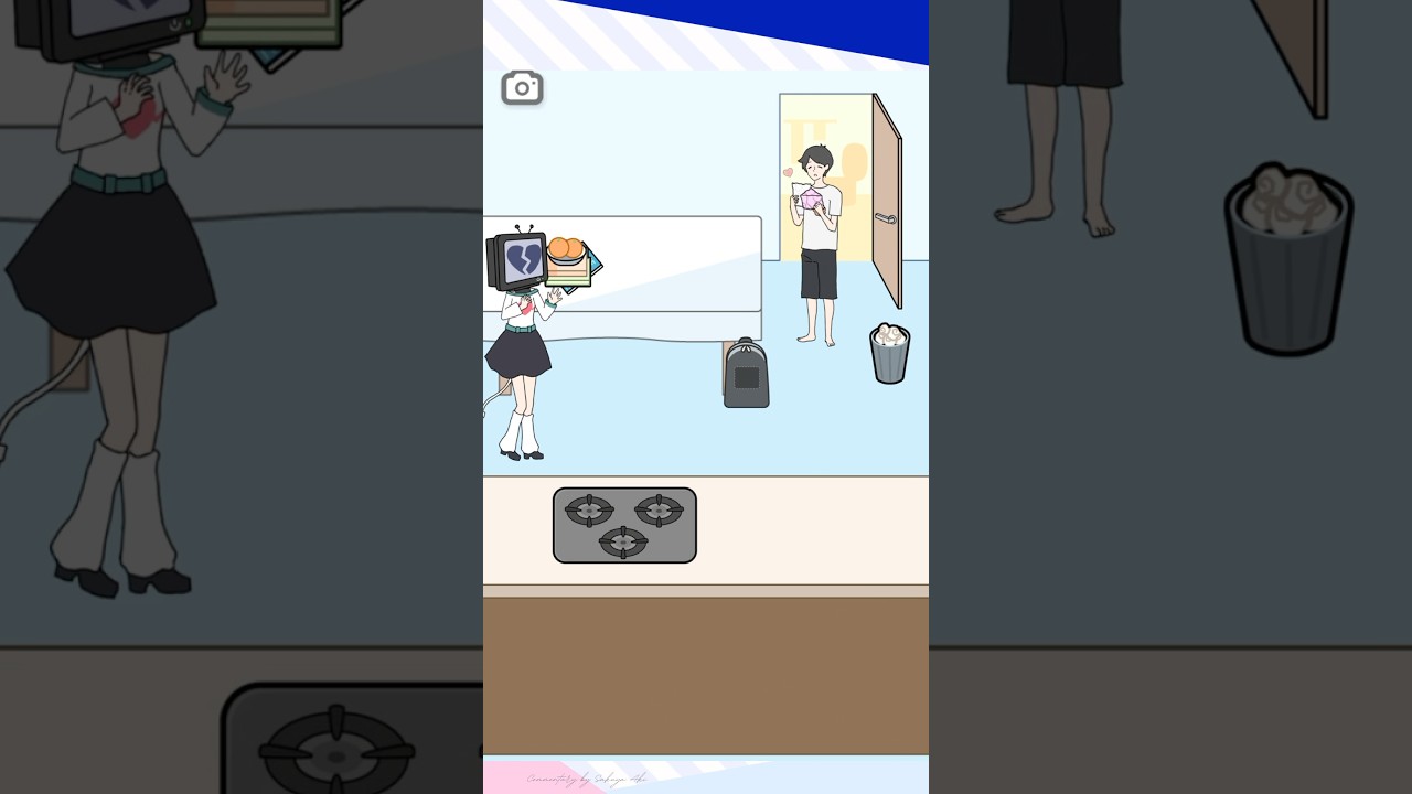 【家電カノジョ】ラブレター回避💌 愛の告白【 Home Appliance Girlfriend】 #games #ゲーム実況 #shorts