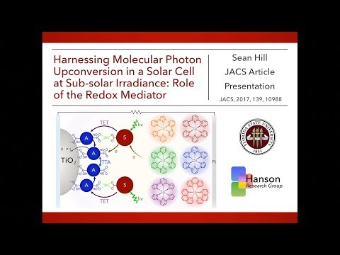 Harnessing Molecular Photon Upconversion in a Solar Cell: Role of the Redox Mediator