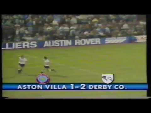 1988-89 Aston Villa 1 Derby County 2 - 19/11/1988