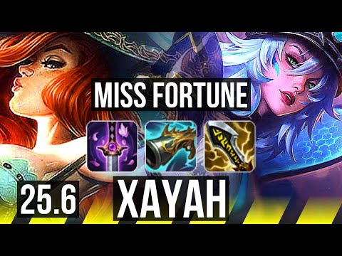 MISS FORTUNE & Nautilus vs XAYAH & Lulu (ADC) | EUW Master | 25.6