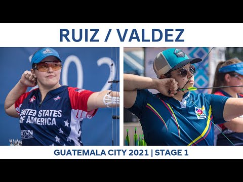 Alexis Ruiz v Nora Valdez – compound women semi | Guatemala City 2021 Hyundai Archery World Cup S1