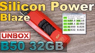 Silicon Power 64 GB Blaze B50 Red (SP064GBUF3B50V1R) - відео 1