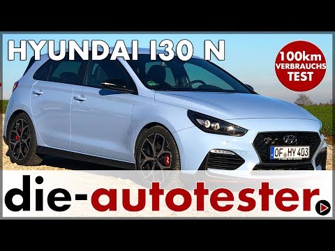 2018 Hyundai i30 N Performance 100 km Verbrauch Test und Fahrbericht | Review | Deutsch