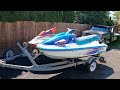 Pair of Jetskis Sitting For A Few Years  Do They Still Run?