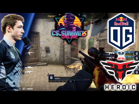 🇪🇺 OG Mantuu vs 🇩🇰 HEROIC POV INFERNO HIGHLIGHTS - cs summit 6