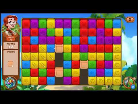 Lost Island Blast Adventure Level 72 - NO BOOSTERS 🏝️ | SKILLGAMING ✔️