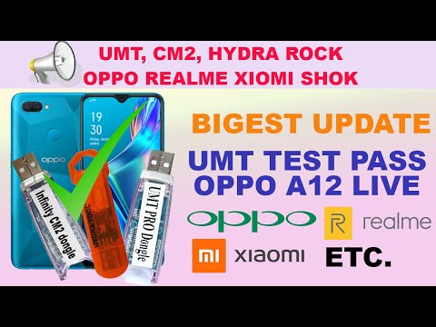 Oppo Realme Unlock By UMT Biggest update CM2 Hydra Dongle UMT Unlocktool