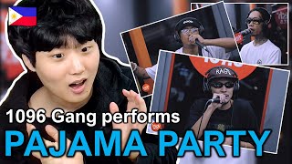 1096 Gang performs Pajama Party | LIVE on Wish 107.5 Bus | REACTION