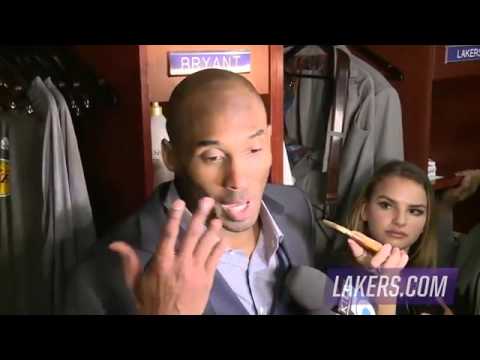 PostGame: Kobe Bryant | Blazers vs Lakers | 11.22.2015
