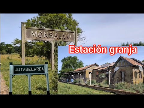 ESTACIÓN MONSALVO del FERROCARRIL GENERAL ROCA ex FERROCARRIL DEL SUD 