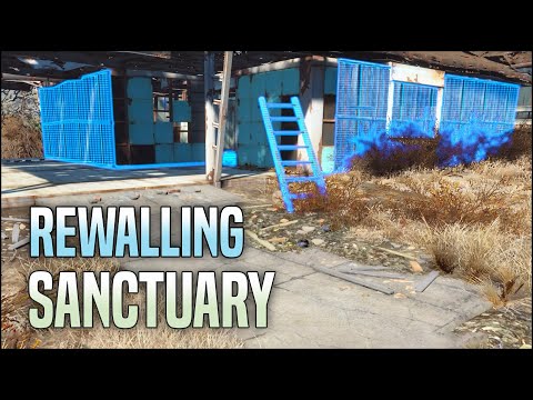 Rewalling Sanctuary 🧱 Fallout 4 No Mods Shop Class