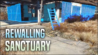Rewalling Sanctuary 🧱 Fallout 4 No Mods Shop Class