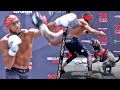 AJ MCKEE SHOWS SPEED/POWER IN WORKOUT AHEAD OF PATRICIO PITBULL FIGHT; WORKS MOVEMENT WITH DOG LOKI
