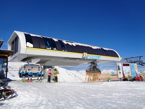 6er Sesselbahn Unterbergalm Mayrhofen/ Ski Zillertal 3000