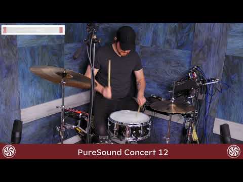 PureSound Concert 12 Snare Wires Demo