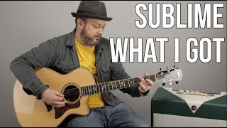 How to Play &quot;What I Got&quot; by Sublime on Guitar