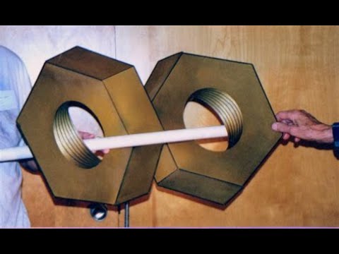 Jerry Andrus Nut Illusion (with explanation) by magician Steve Aldrich