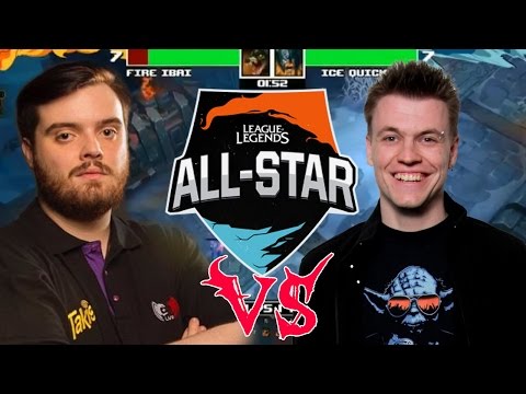IBAI (Renekton) VS QUICKSHOT (Olaf) l ALL-STAR BARCELONA 2016
