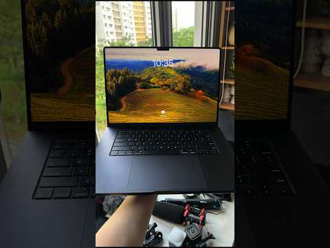 Unboxing 16inch M3 Pro Macbook Pro Space Black! #macbook #apple