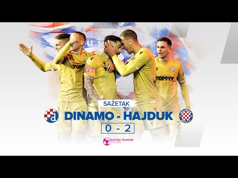 GNK Dinamo Zagreb 0-2 HNK Hajduk Split :: Resumos :: Vídeos 
