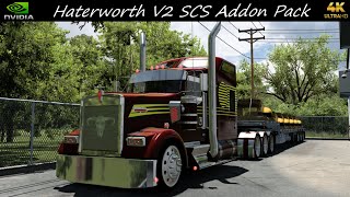 *Haterworth V2 SCS Addon Pack* Bus Hoods Hauled Beaumont to Houston *JBX2/TAA Graphics* 4K 1.56 ATS