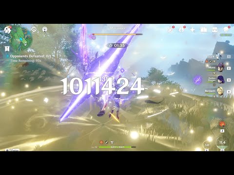 Eula C0 1Million Damage Showcase :)