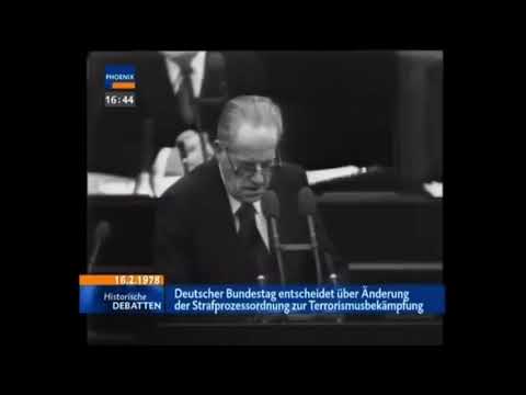 Herbert Wehner im Bundestag - Best of