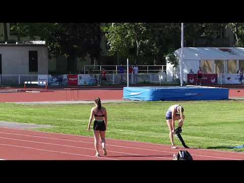 Boda Boldizsár győzelme a 400 m-es síkfutás első időfutamában