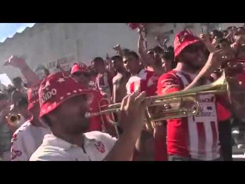 "Entrada de Los Capangas IACC vs Sportivo Belgrano 8/11/2015" Barra: Los Capangas &bull; Club: Instituto