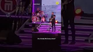 Scotty McCreery kicks a man out of his concert for hitting a woman in the crowd #scottymccreery