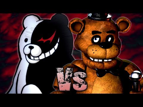 Monokuma Vs Freddy Fazbear. Batalla de Rap - BenderCat ft. MegaR