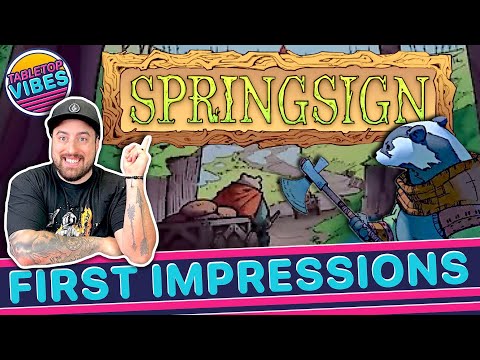 Springsign Board Game | First Impression Review