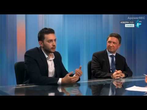 Pavle Grbović i Goran Kovačević u emisiji Pravi ugao