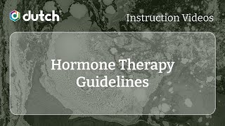 DUTCH Adrenal: Hormone Therapy Guidelines | The DUTCH Test