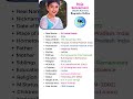 Roja South Actress Politician Biography Shorts Short Youtube Ytshorts Biography Roja