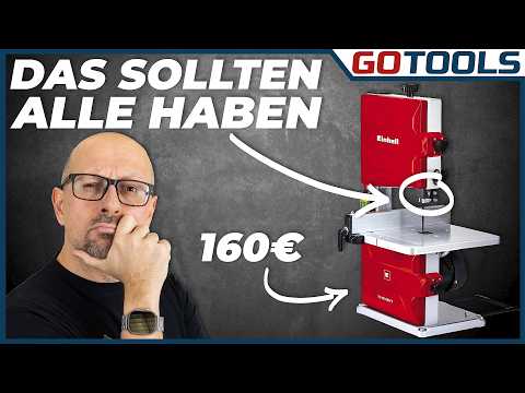 Taugen Bandsägen unter 200€ was? - Im Vergleich zur Metabo BAS 318 getestet.