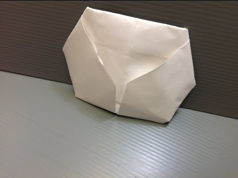 Daily Origami: 155 - Catchers Mitt