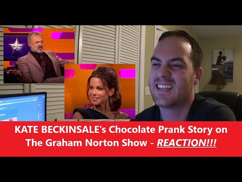 Americans React | THE GRAHAM NORTON SHOW | Kate Beckinsale's Chocolate Buttocks Prank | REACTION