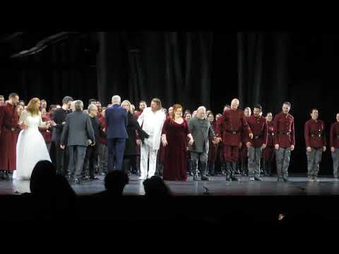 Bufada a Katharina Wagner al final de Lohengrin, al Gran Teatre del Liceu