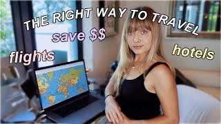 TRAVEL TIPS - save money, cheap flights, hotel hacks