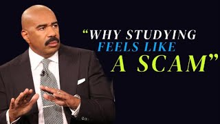Is Studying Actually Worth it Or a Big WASTE? Powerful Motivational Speech in Steve Harvey-Style