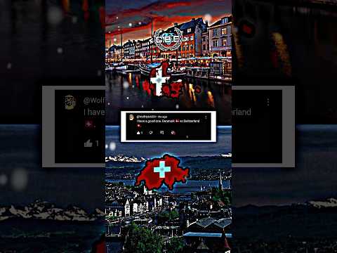 Denmark 🇩🇰 vs Switzerland 🇨🇭 Requested by @WolfHybrid39 #comparison #trending #viral #edit #shorts