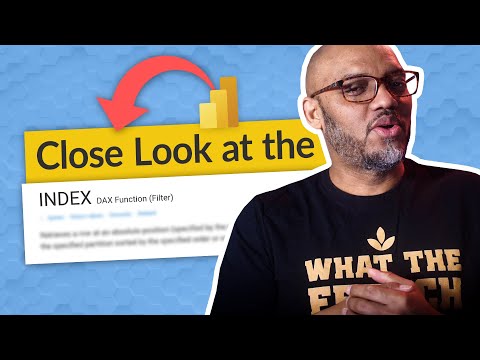 Time to look at the new INDEX function in DAX and Power BI Time to look at the new INDEX function in DAX and Power BI