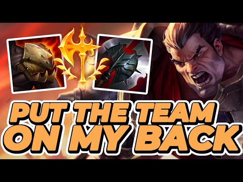 HOW TO PUT THE TEAM ON YOUR BACK - DARIUS TOP - League of Legends