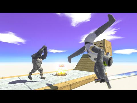 RUN & CATCH THE CROWN - Animal Revolt Battle Simulator