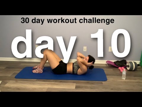 Day #10 New Years 30 Day Workout Challenge, Intense Weight Loss